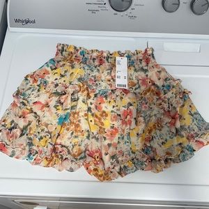 Urban outfitters flower printed skirt brand new with tags size medium